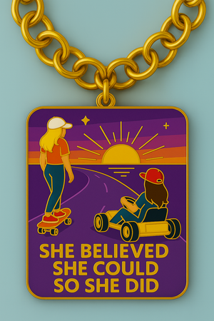 
                  
                    Skate Across America (Charm #2/18)
                  
                