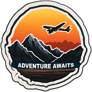 
                  
                    Adventure Awaits Sticker *Die Cut*
                  
                