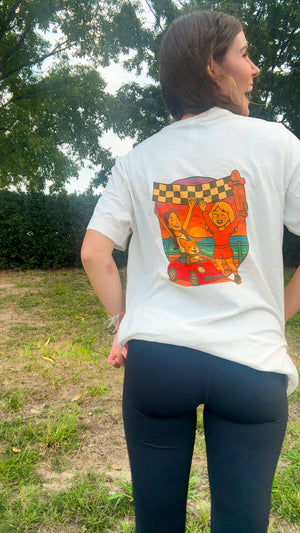 
                  
                    Finish Line Friends White T-Shirt
                  
                