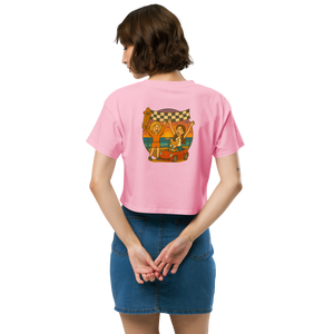 
                  
                    Finish Line Friends Crop Top - Pink
                  
                