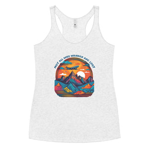 
                  
                    Not All Who Wander Are Lost Tank
                  
                